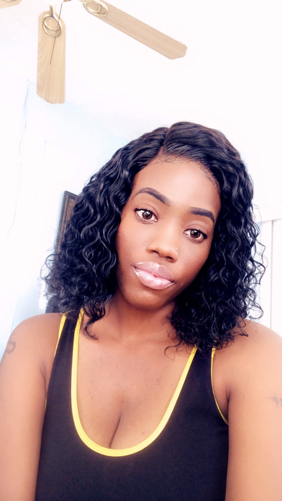 How to wash curly bundles or wigs