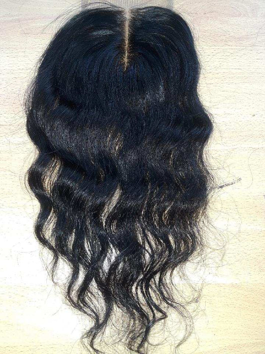 Brazilian Loose Wave Closure 4*4