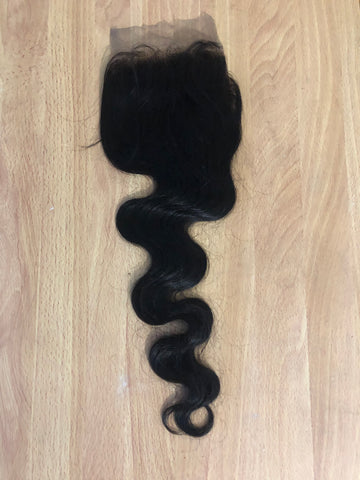 Brazilian Body Wave Closure 4*4